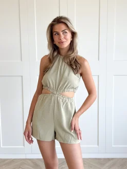 Playsuit Jade kaki