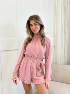 Playsuit Nikki roze