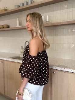 Polkadots top Bibi bruin
