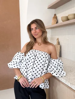 Polkadots top Bibi wit