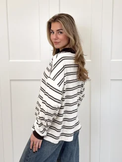 Polo sweater Luna beige