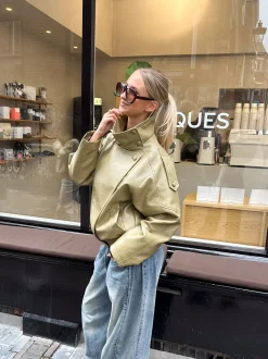 Ruby jas olive green