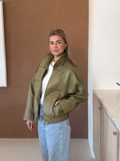 Ruby jas olive green