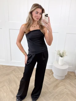 Satin broek Jente zwart