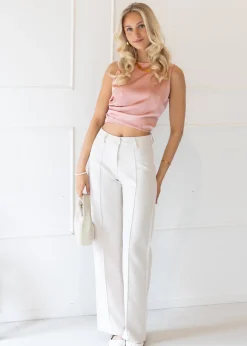 Satin top Jill roze