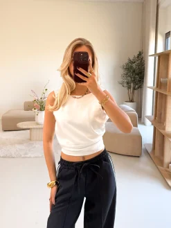 Satin top Jill wit