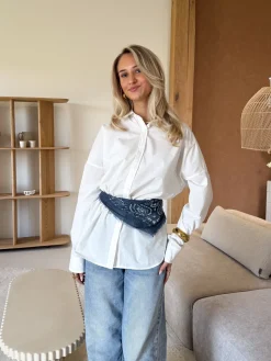 Sjaal Fay blauw