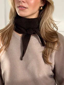 Sjaal Noëlle bruin