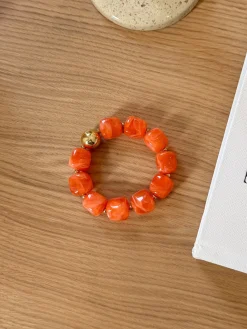 Soleil armband oranje