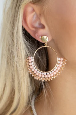 Statement oorbel Blush Beads