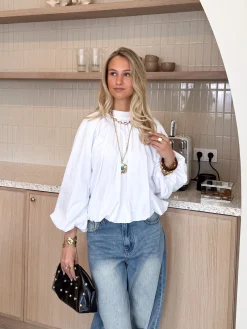 Steffie blouse wit