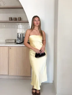 Strapless jurk Jaydi