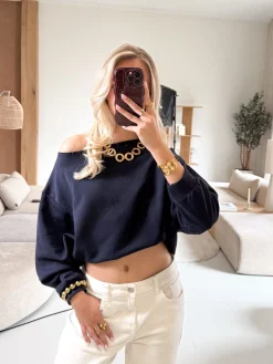 Sweater Aya blauw