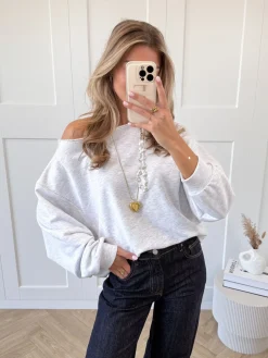 Sweater Aya grijs
