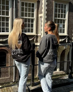 Sweater Espresso martini grijs