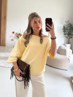 Sweater Imke butter yellow