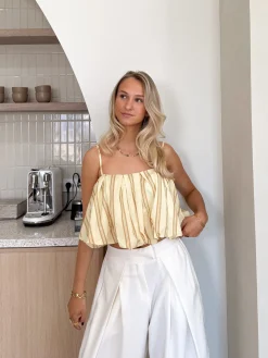 Taylor top butter yellow