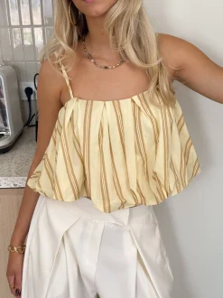 Taylor top butter yellow