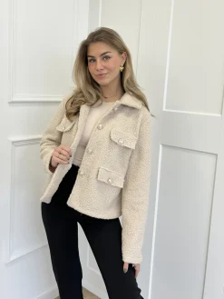 Teddy jas Claire beige
