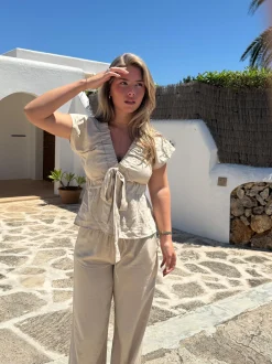 Top Chloé beige