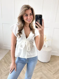 Top Chloé wit