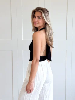 Top Esmee zwart