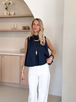 Top Juultje navy