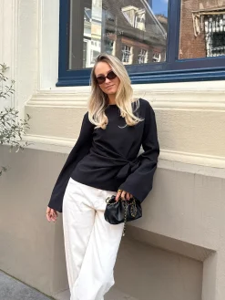 Top Lois zwart