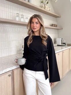 Top Lois zwart