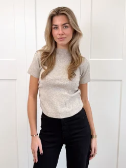 Top Lou taupe