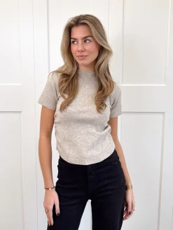 Top Lou taupe