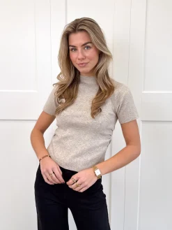 Top Lou taupe
