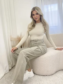 Top Marije beige