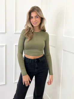 Top Marije kaki