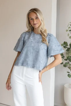 Top Marly blauw