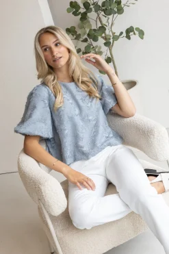 Top Marly blauw