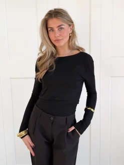 Top Milara zwart