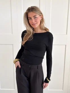 Top Milara zwart