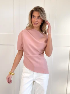 Top off shoulder Candice roze