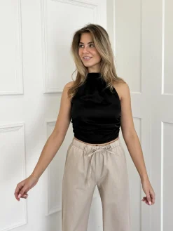 Top Scarlet zwart