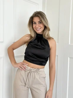 Top Scarlet zwart