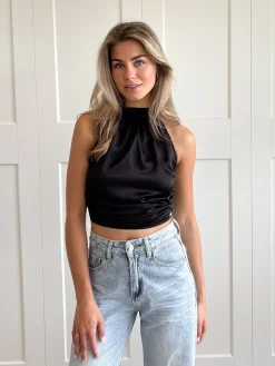 Top Scarlet zwart
