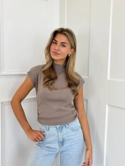 Top Sylvie taupe