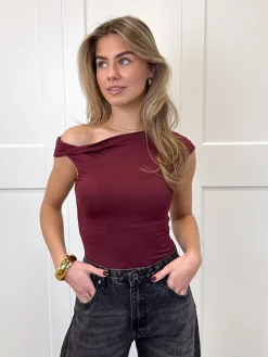 Top Yael bordeaux