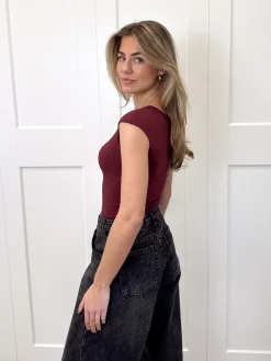 Top Yael bordeaux