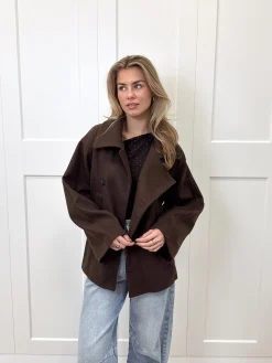 Trenchcoat Leonie bruin