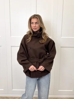 Trenchcoat Leonie bruin