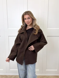 Trenchcoat Leonie bruin
