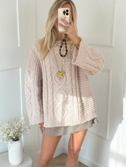Trui Cecile beige