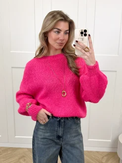Trui Ella fuchsia